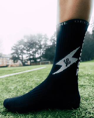 Calcetines Antideslizantes de Fútbol V2 Azul Marino
