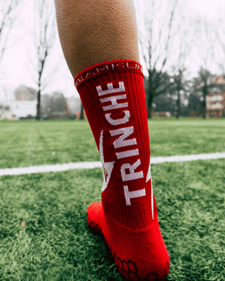 Calcetines Antideslizantes de Fútbol V2 Rojos