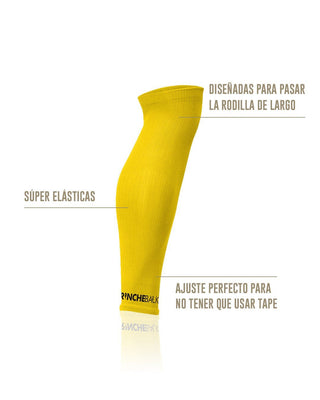 Medias Cortadas de Fútbol Amarillas V2 - TrincheBalk