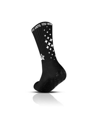  Thick White Pro Grip Football Socks