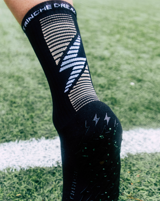 Calcetines Antideslizantes de Fútbol GOAT Negros