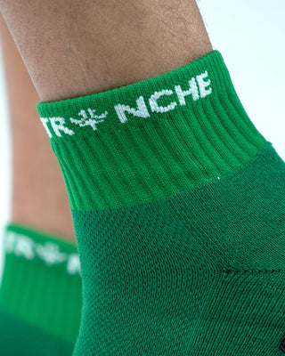Calcetines Cortos Antideslizantes de Fútbol Verdes - TrincheBalk